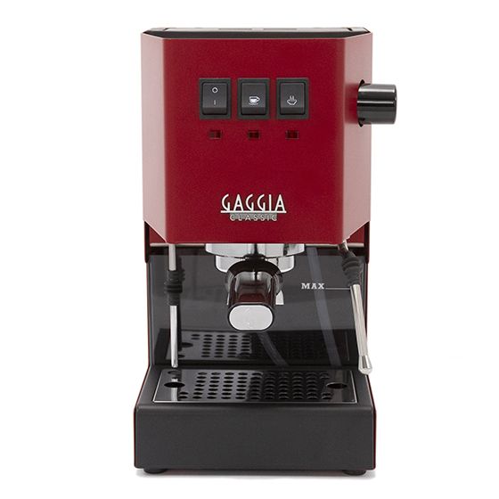 מכונת קפה Gaggia classic Pro בצבע אדום 